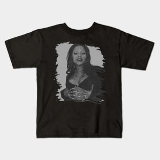 Foxy brown // Retro poster Kids T-Shirt